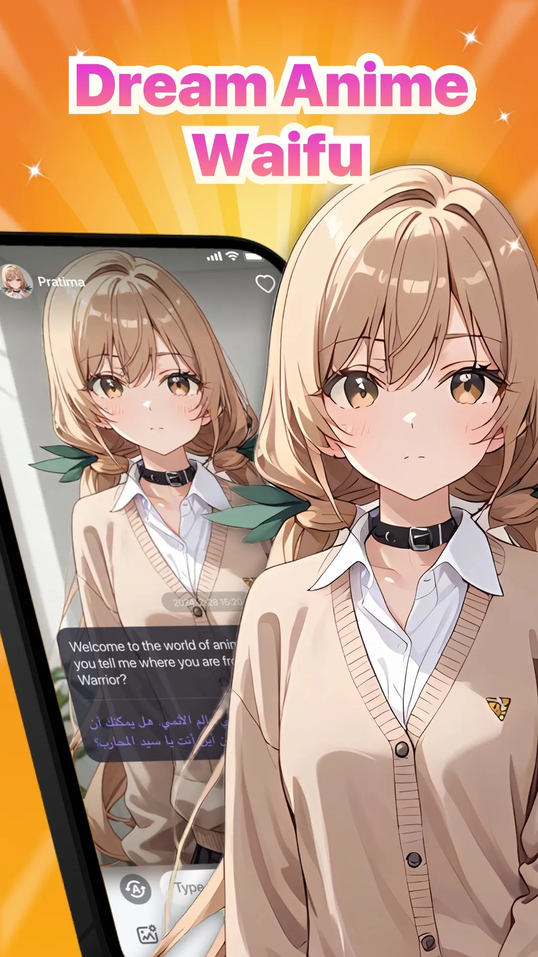 Kupid-Anime Roleplay Chatbot | Indus Appstore | Screenshot