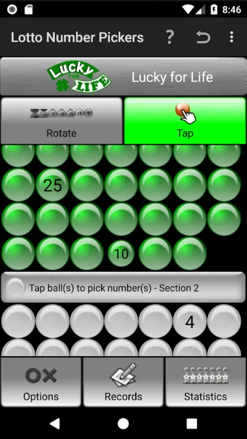 Lotto Player USA | Indus Appstore | Screenshot