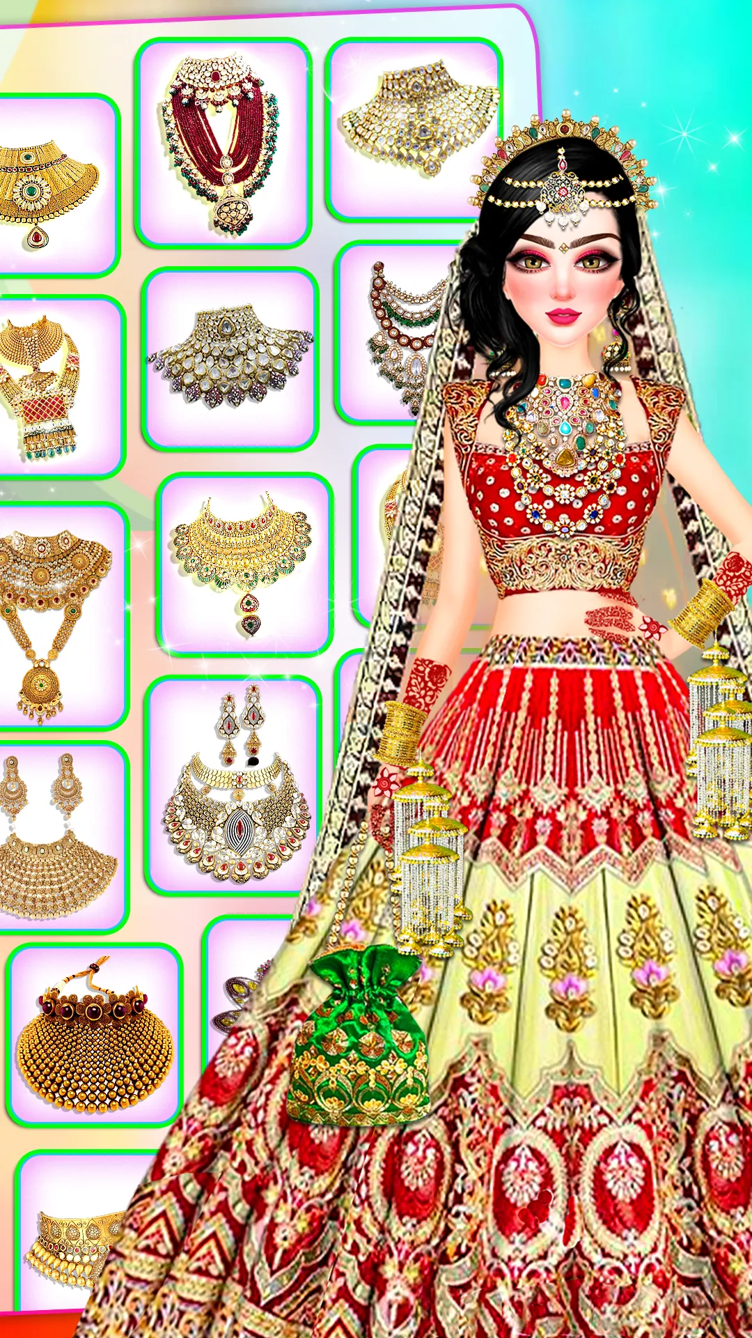 Indian Bride Dress Up Girl | Indus Appstore | Screenshot