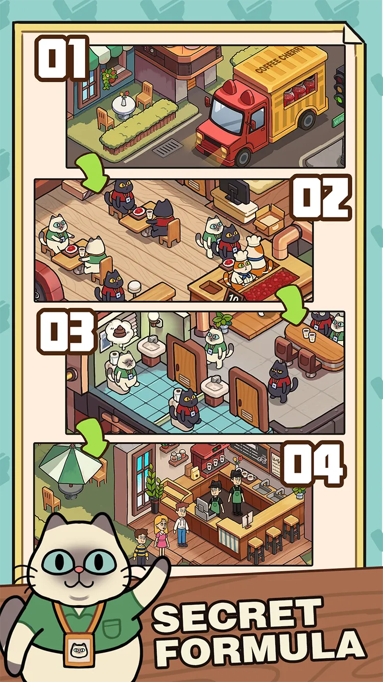 My Purrfect Poo Cafe | Indus Appstore | Screenshot