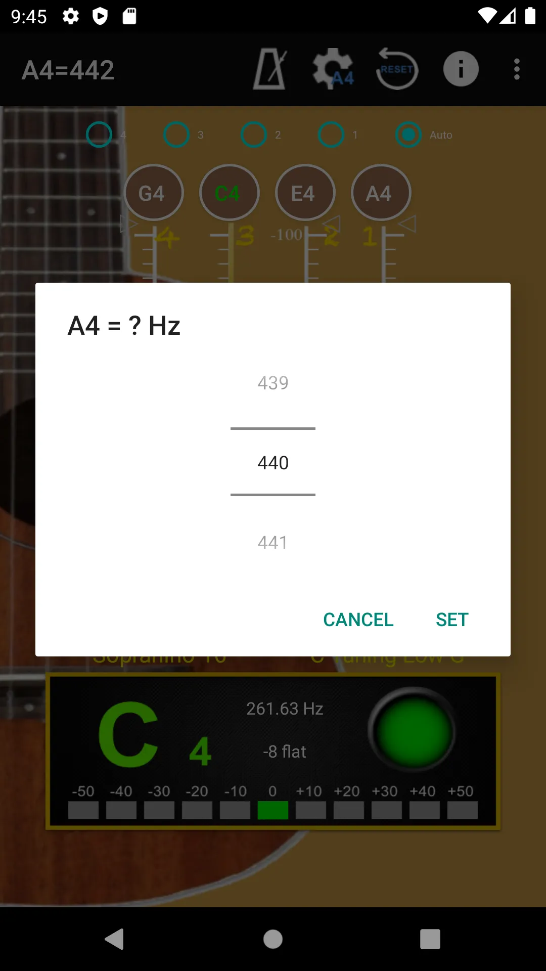 Ukulele Tuner & Metronome | Indus Appstore | Screenshot