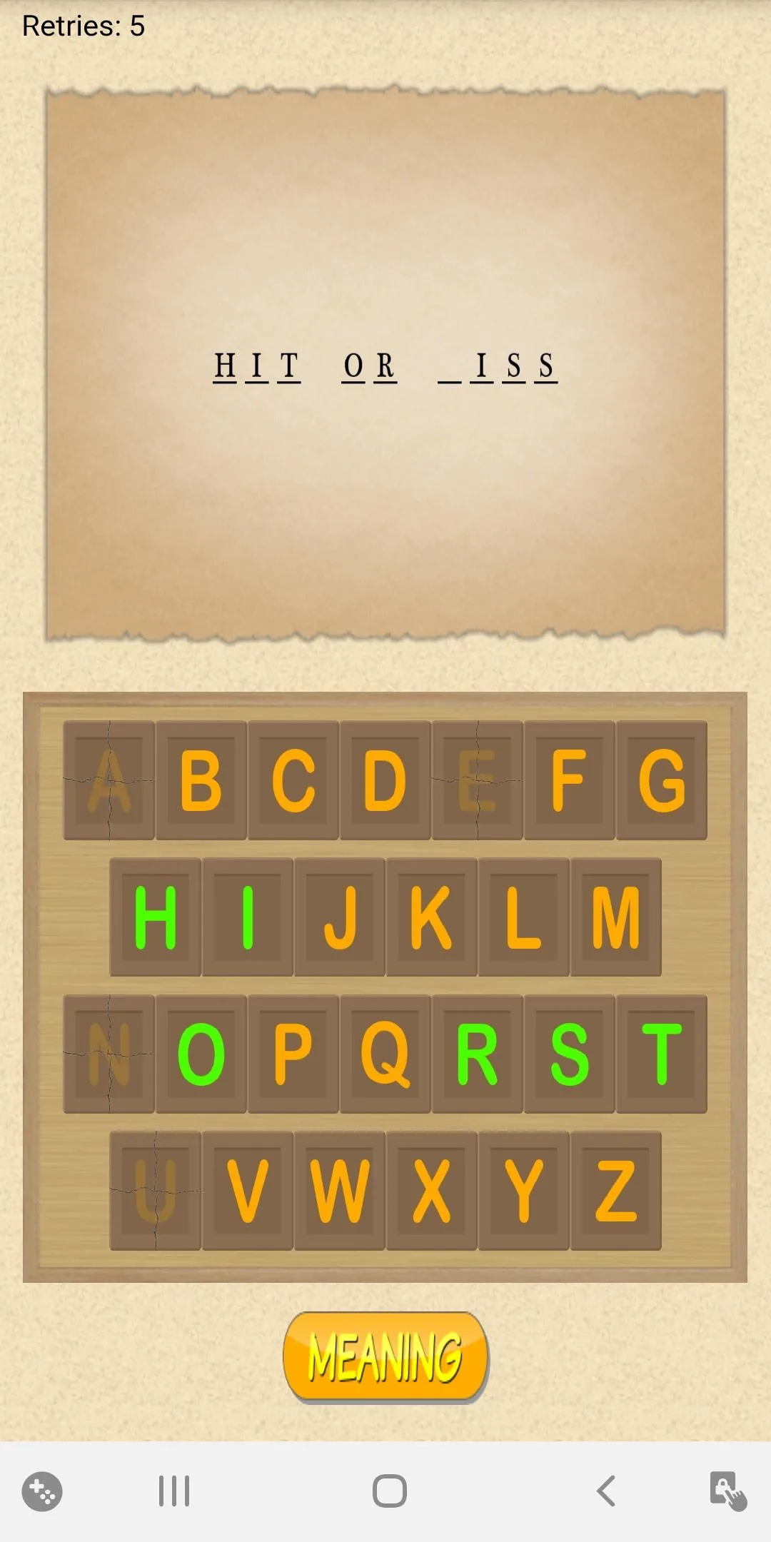 English Guess The Phrase | Indus Appstore | Screenshot