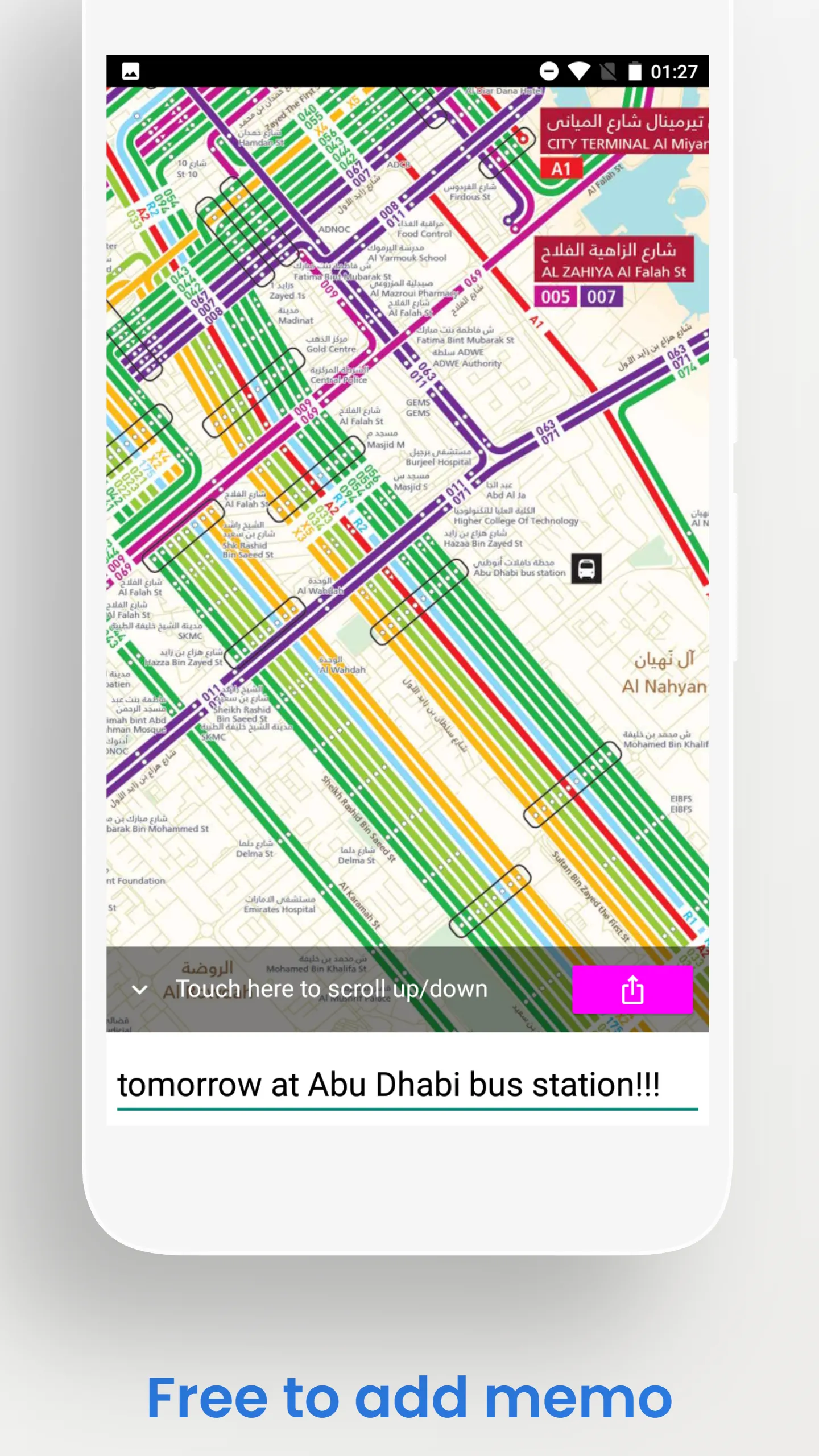 Abu Dhabi Bus Travel Guide | Indus Appstore | Screenshot