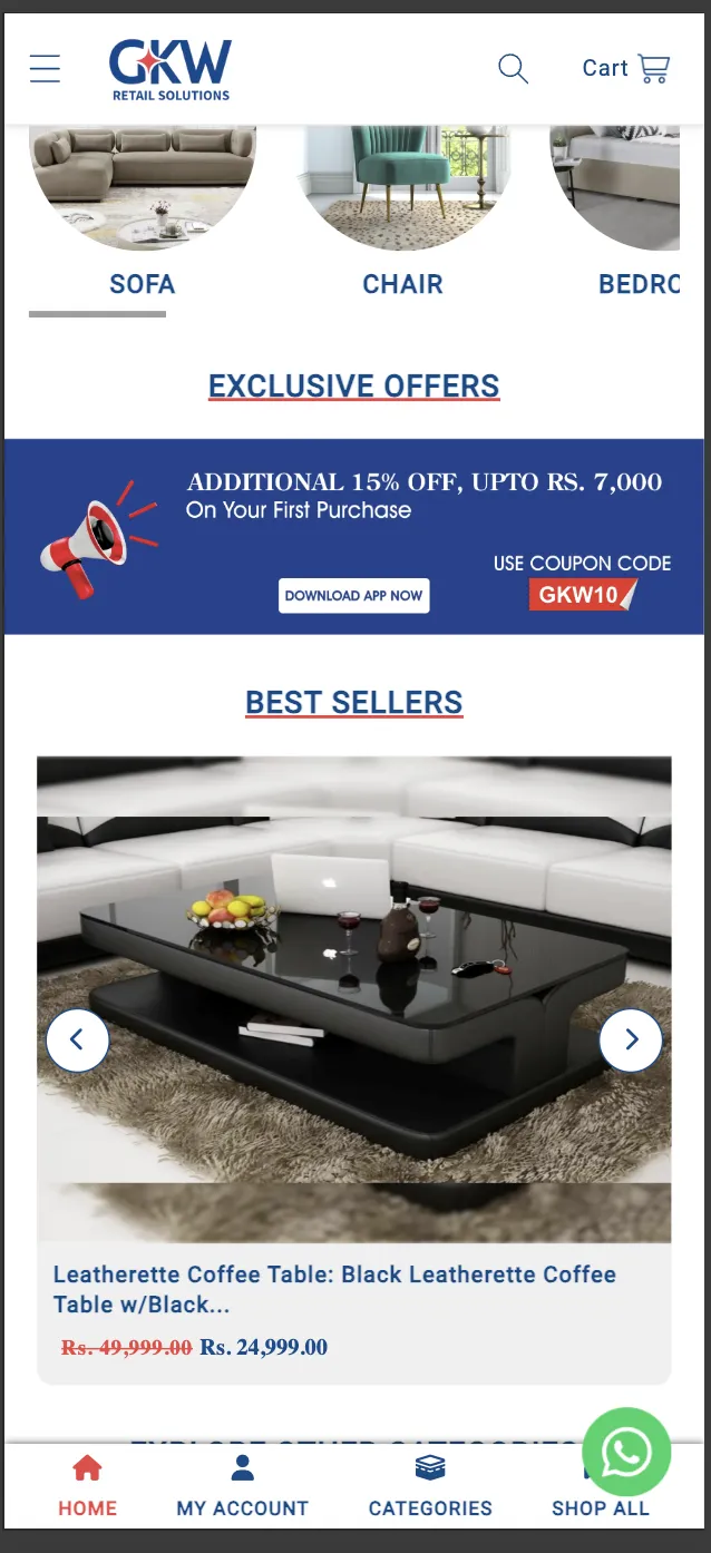 Studio GKW-Furniture Online | Indus Appstore | Screenshot