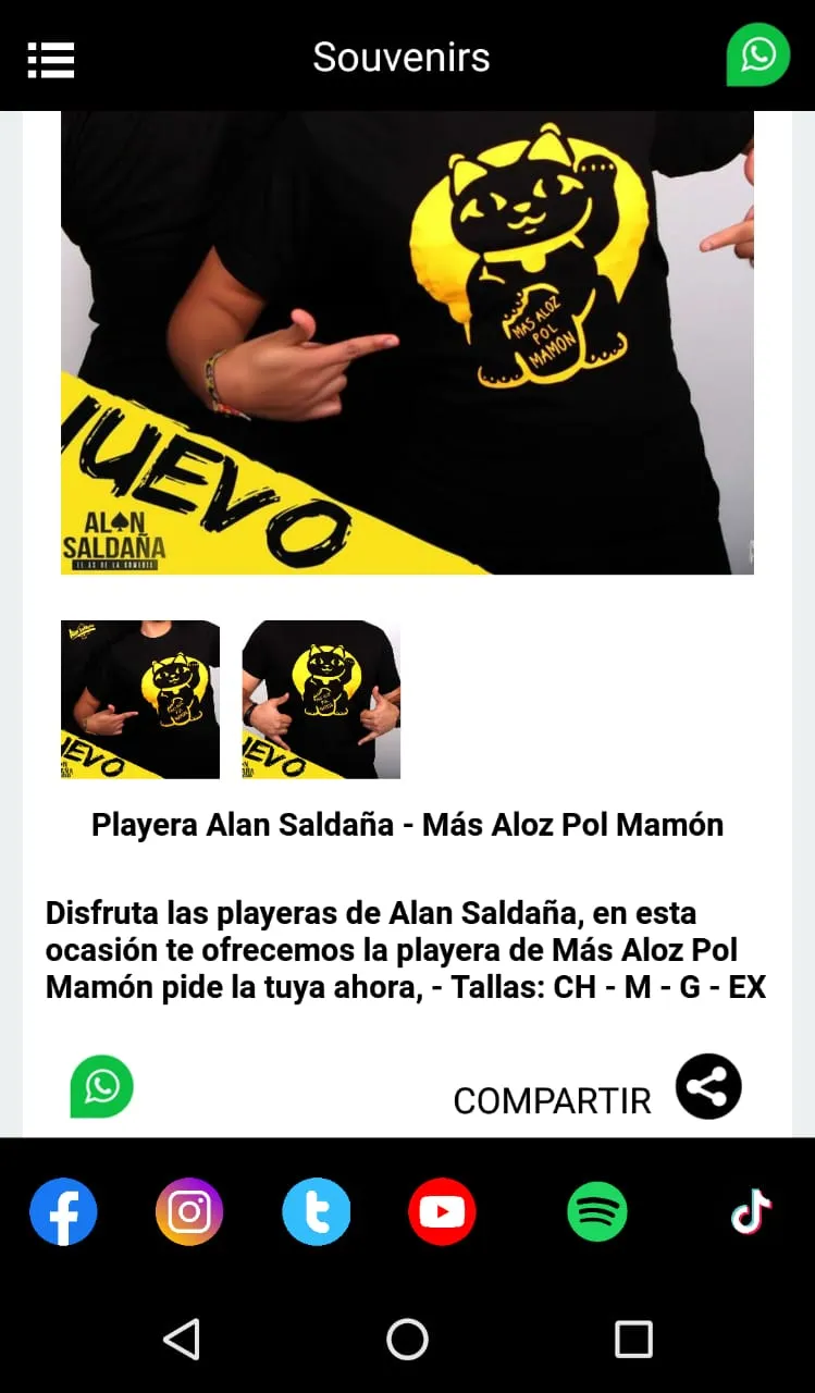 Alan Saldaña Oficial | Indus Appstore | Screenshot