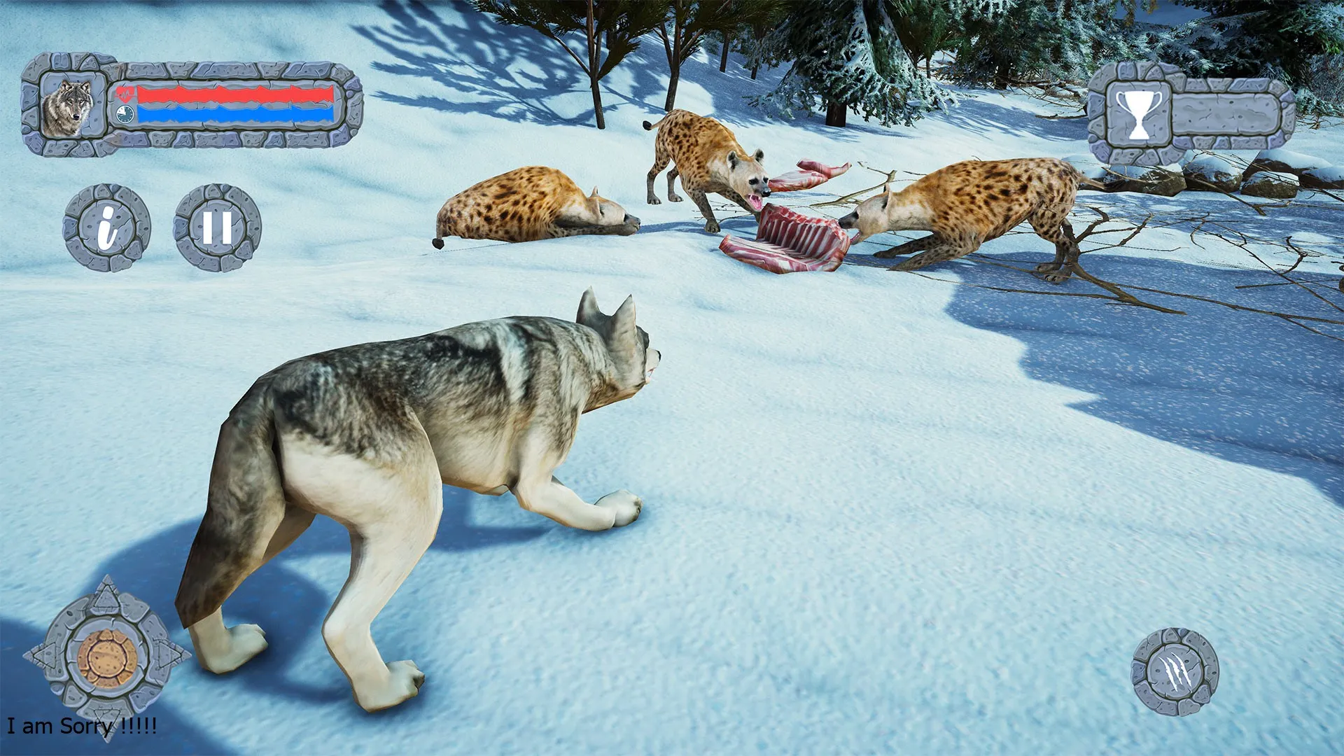 Arctic Wolf Family Simulator | Indus Appstore | Screenshot