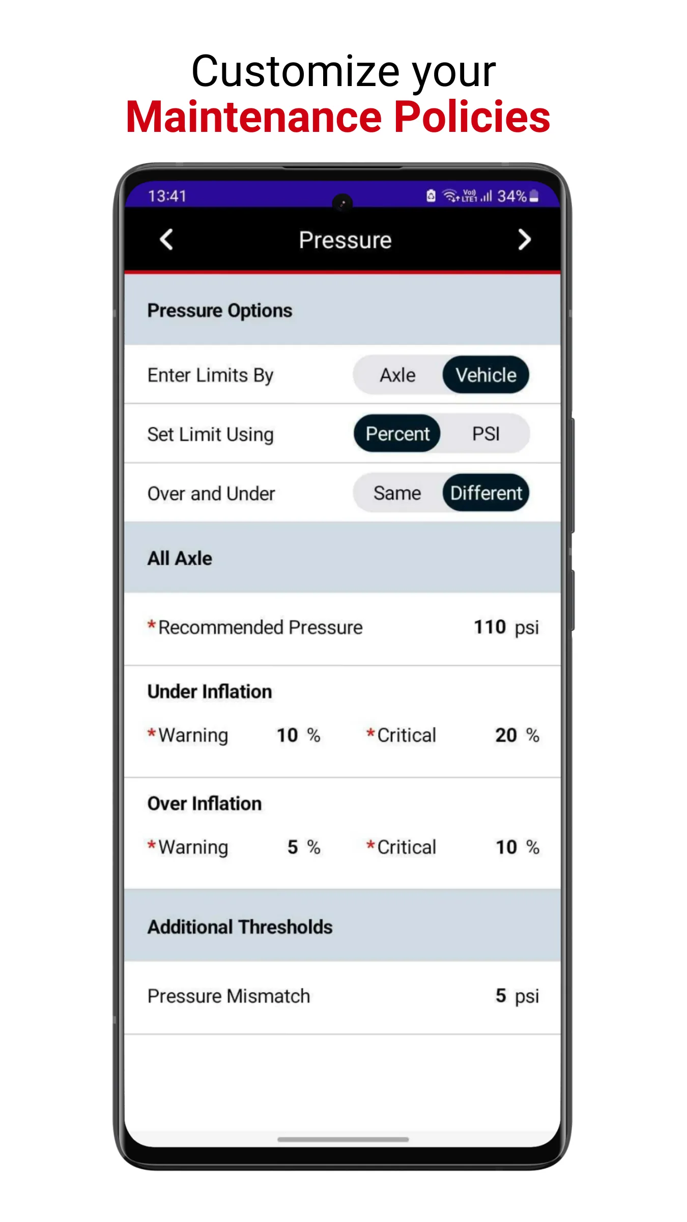 Bridgestone Toolbox Touch | Indus Appstore | Screenshot