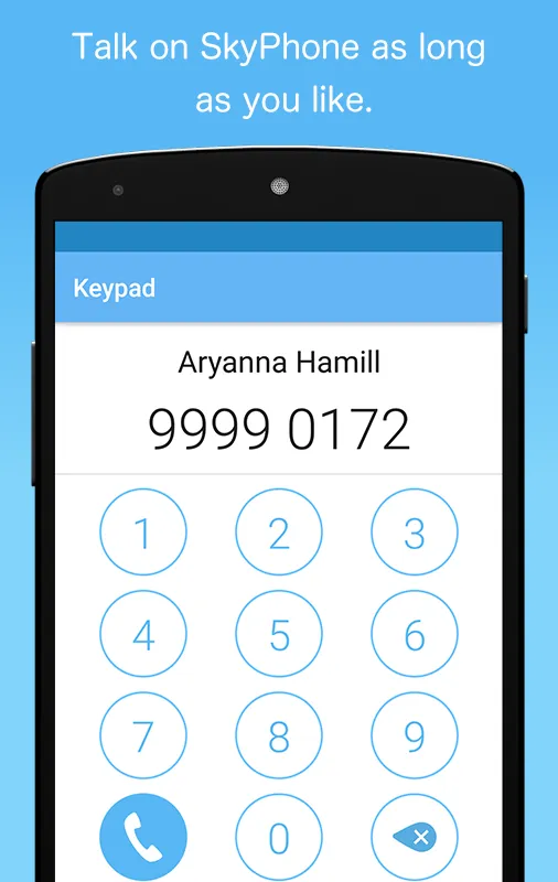 SkyPhone - Voice & Video Calls | Indus Appstore | Screenshot