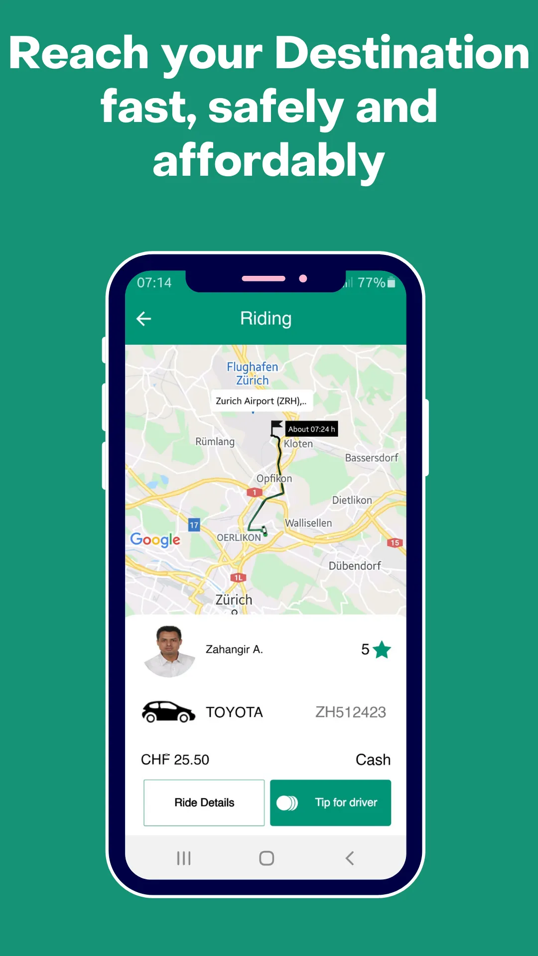 YOURTAXI - Request Taxi 24h | Indus Appstore | Screenshot