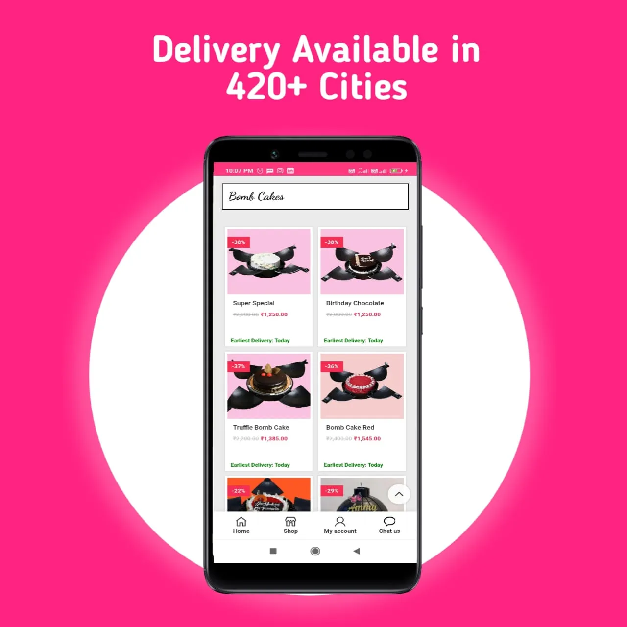 Kekmart: Online Cake Delivery | Indus Appstore | Screenshot