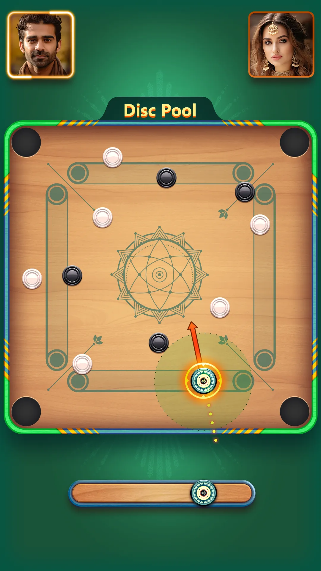 Carrom Go-Disc Board Game | Indus Appstore | Screenshot