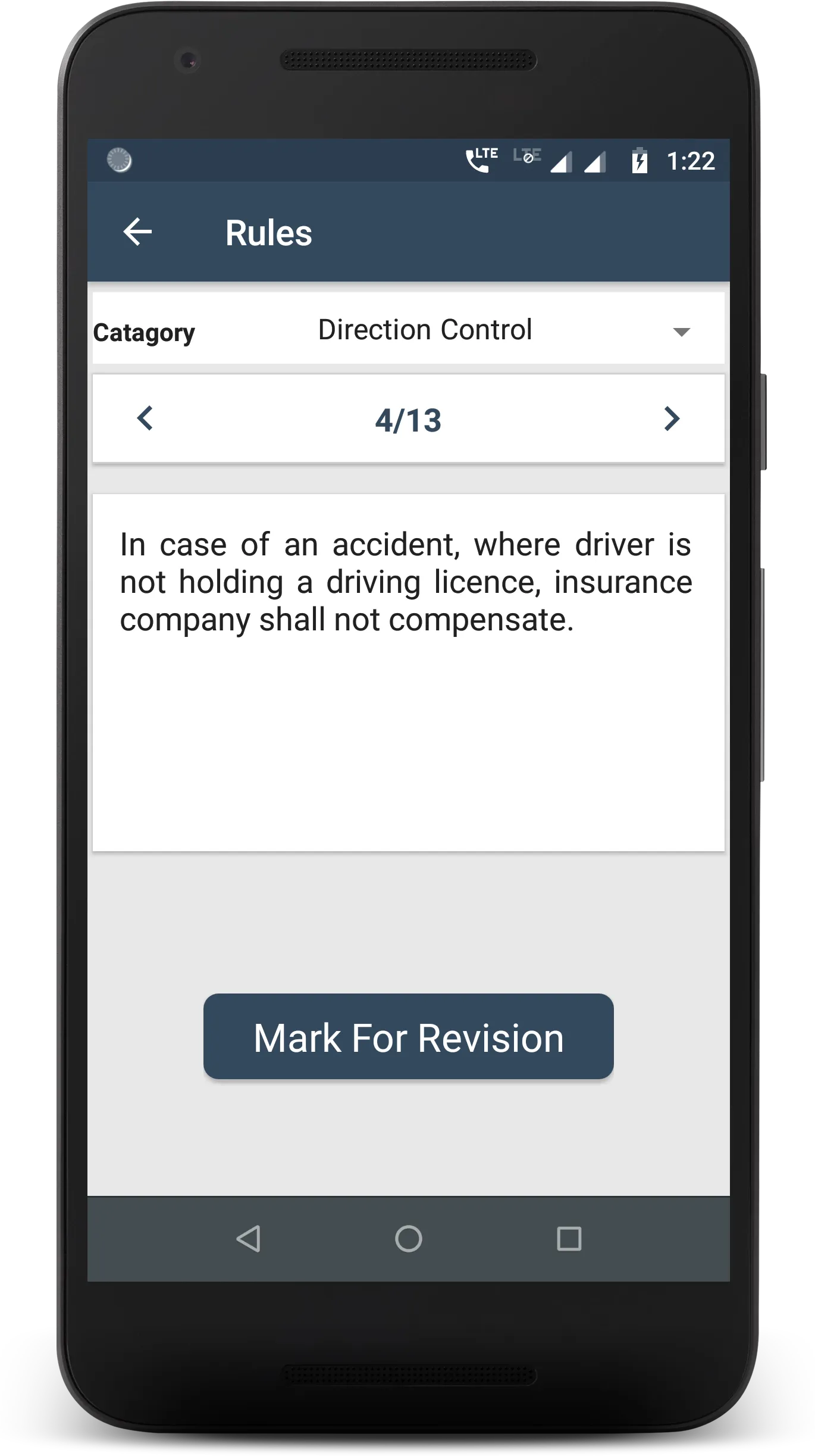 RTO Driving Licence Test | Indus Appstore | Screenshot