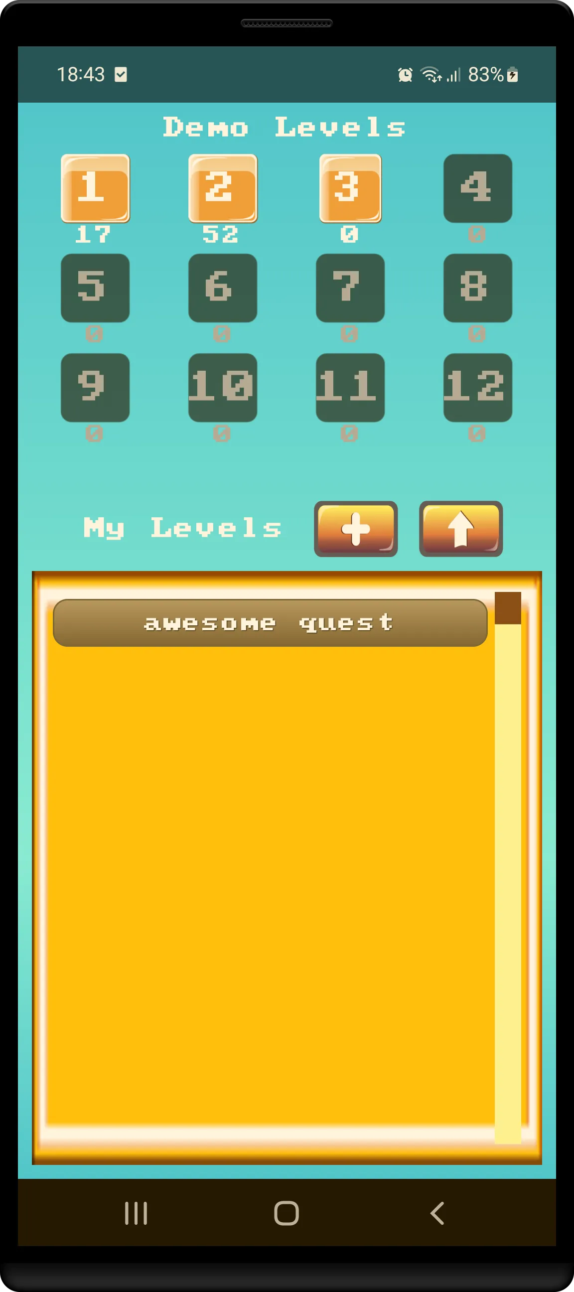 Game Level Maker | Indus Appstore | Screenshot