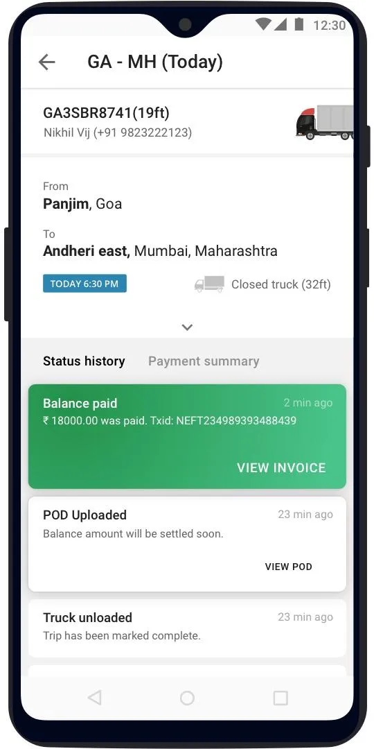 Axle by Delhivery: Find Loads | Indus Appstore | Screenshot