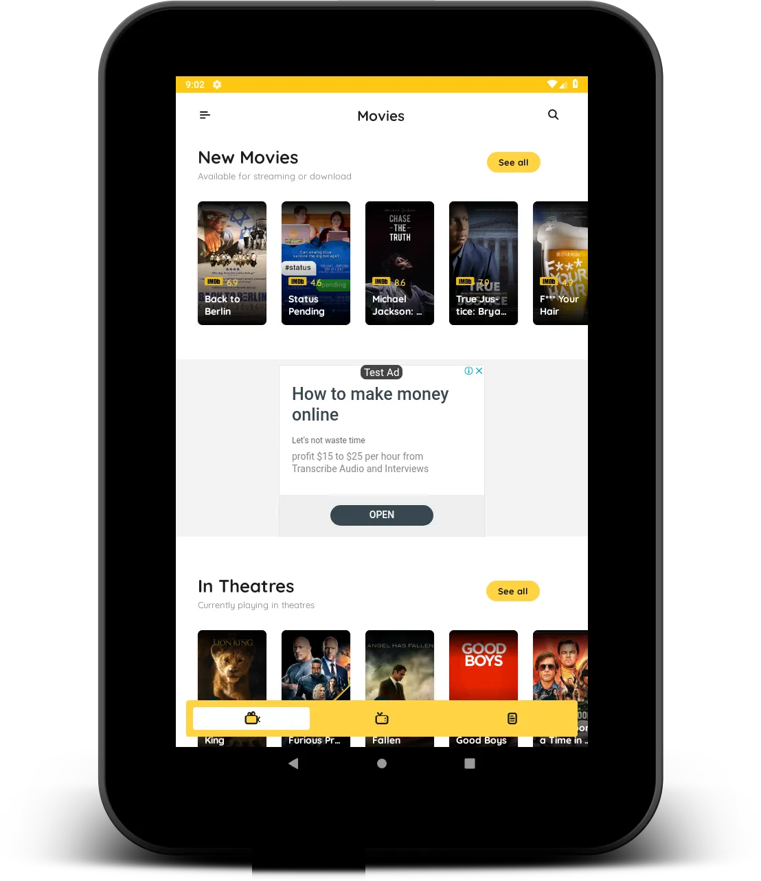 Online Movies | Indus Appstore | Screenshot