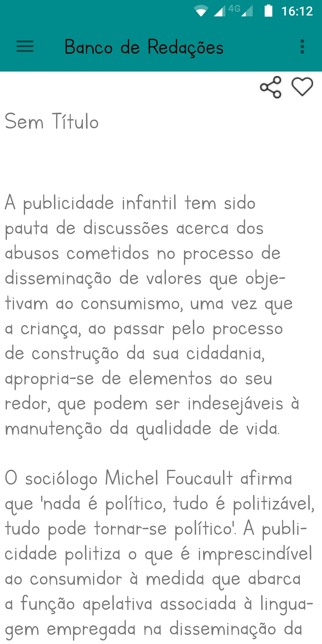 Redação Enem Nota 1000 - 2024 | Indus Appstore | Screenshot