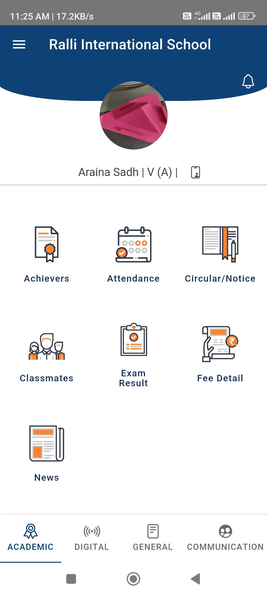 Ralli International School | Indus Appstore | Screenshot