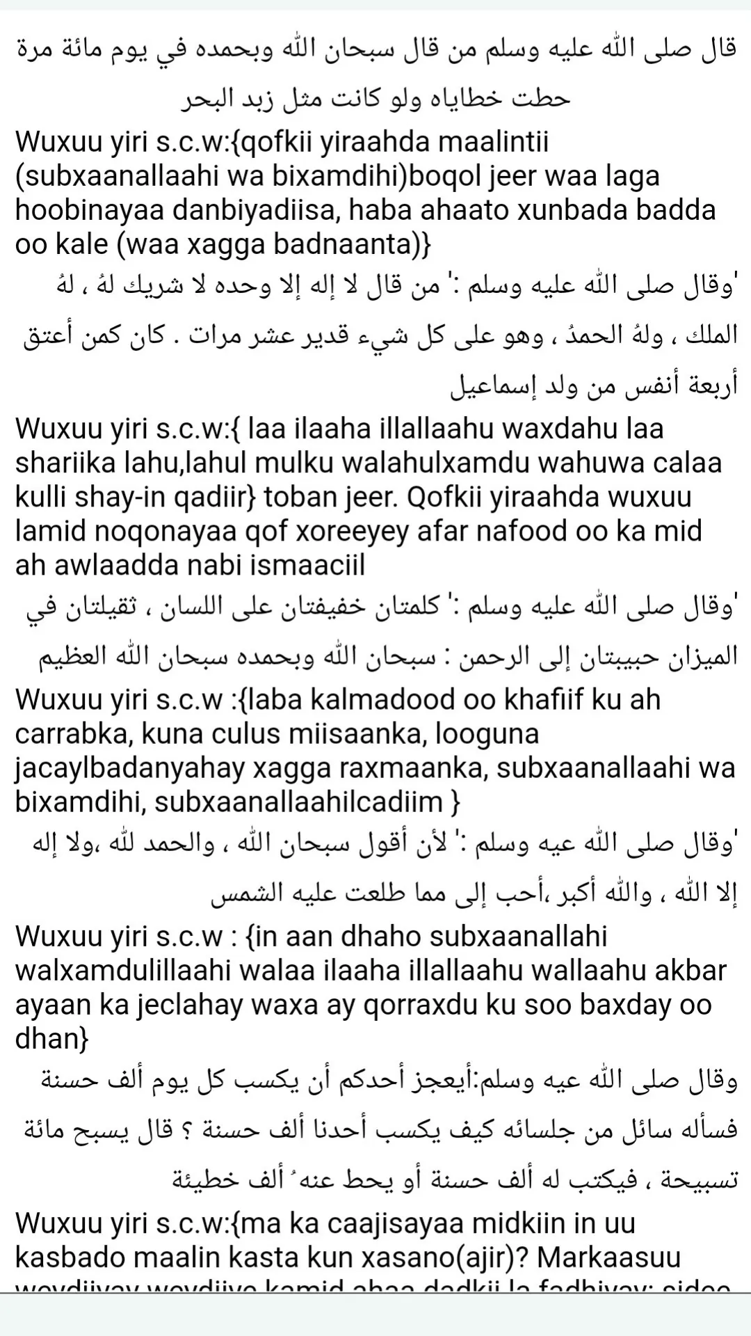 Af-Somali Xisnul Muslim | Indus Appstore | Screenshot