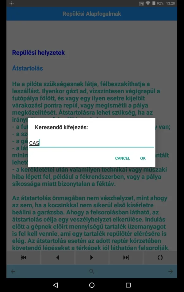 Repülési Alapfogalmak | Indus Appstore | Screenshot