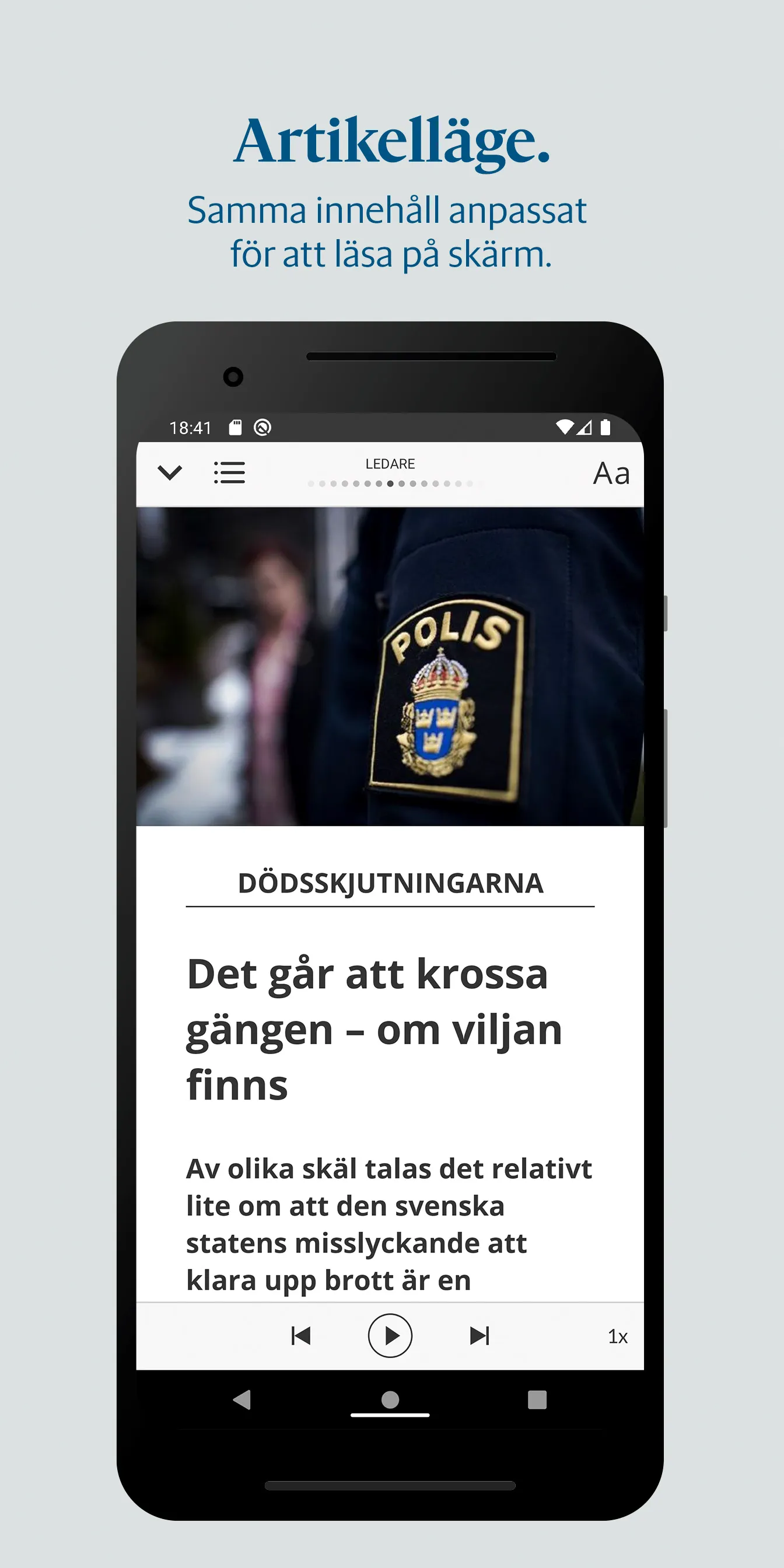 Göteborgs-Posten e-tidning | Indus Appstore | Screenshot