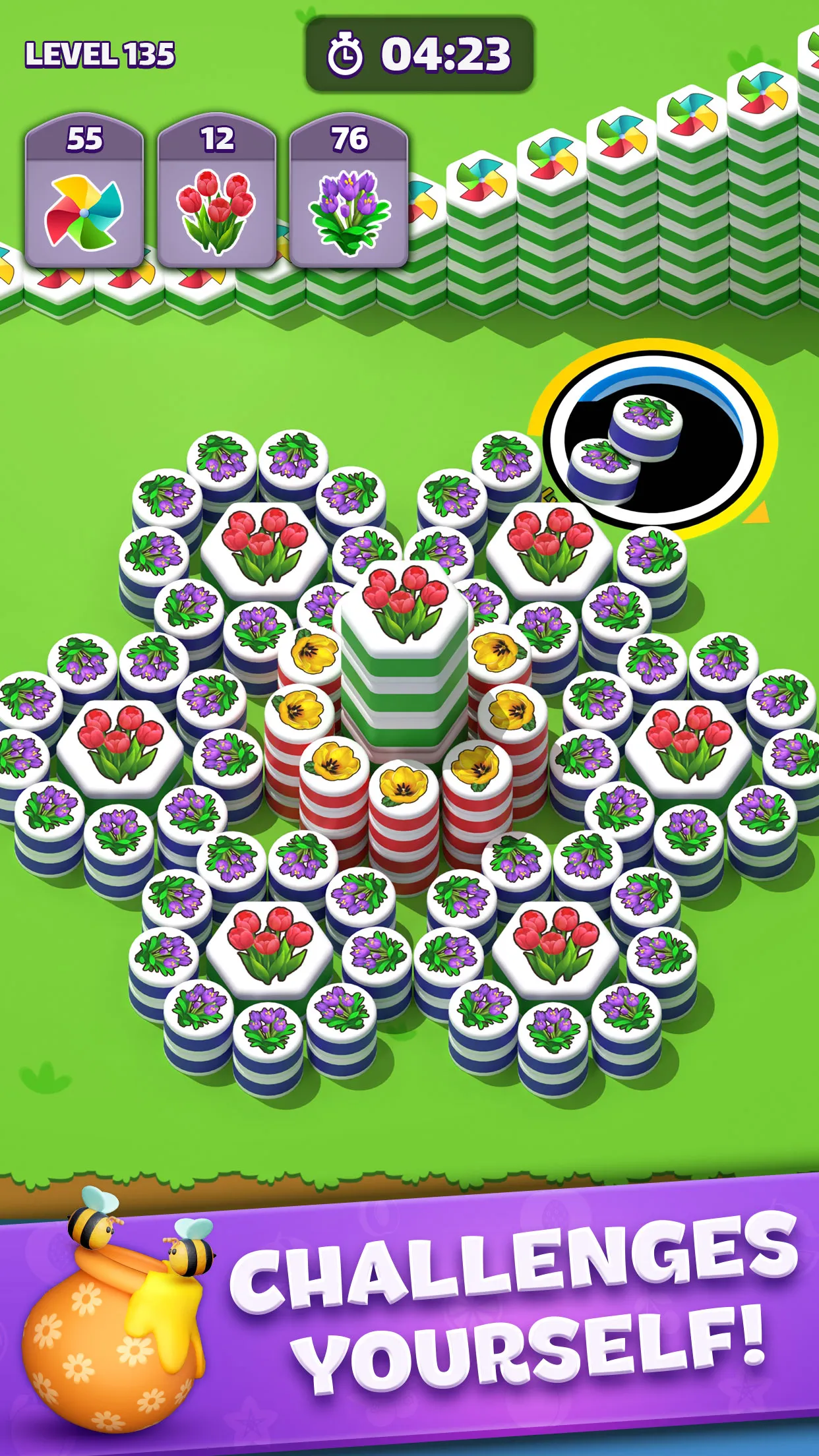 Tiles in Hole: Black Hole | Indus Appstore | Screenshot
