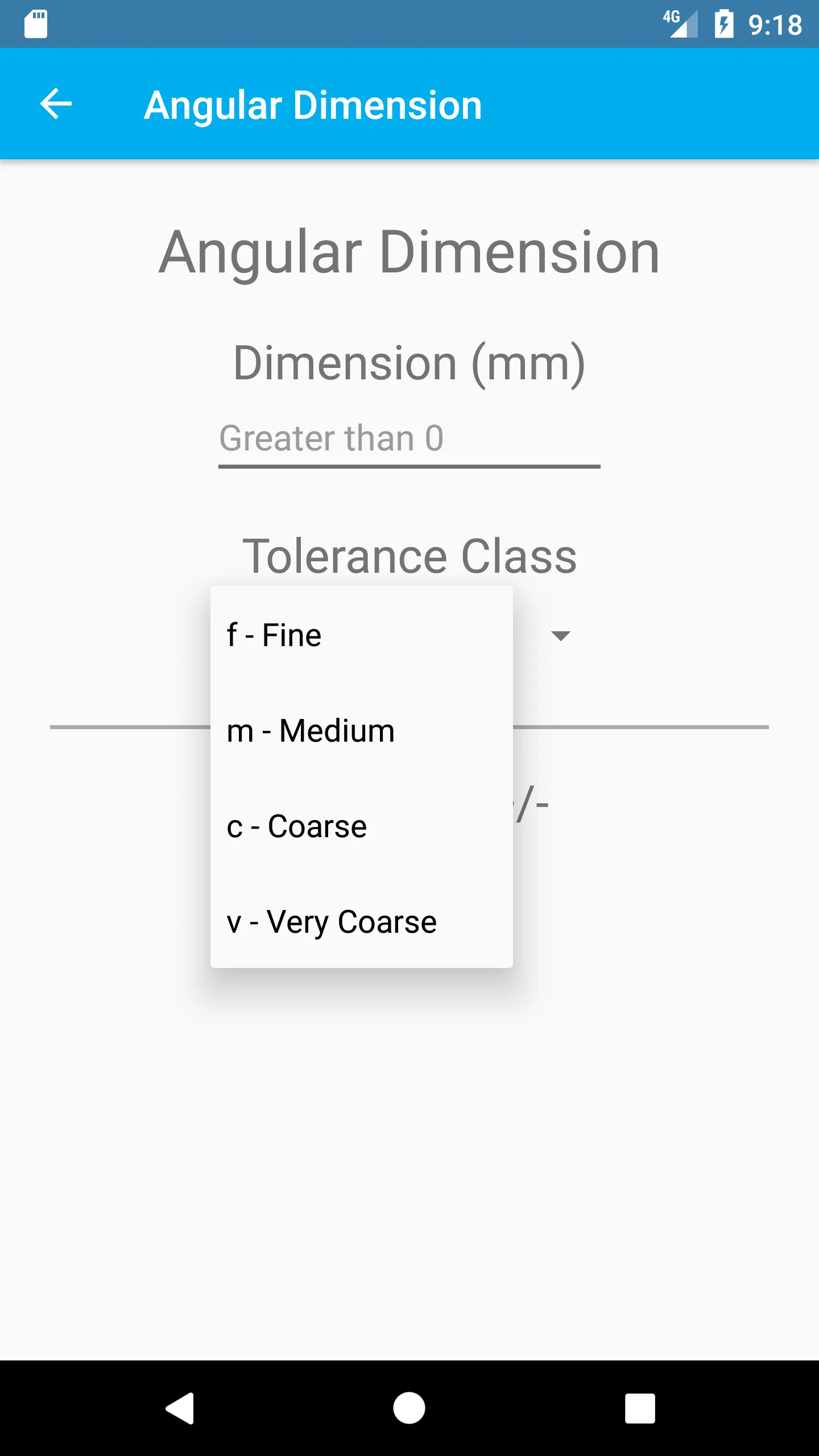 General Tolerances | Indus Appstore | Screenshot