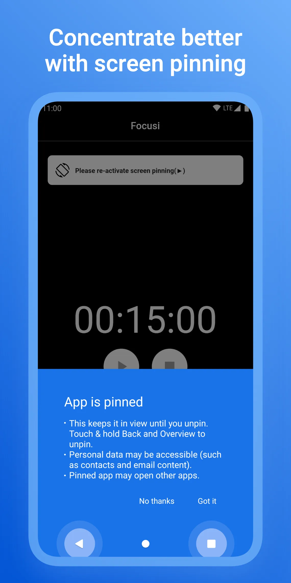 Focusi - Study Timer | Indus Appstore | Screenshot