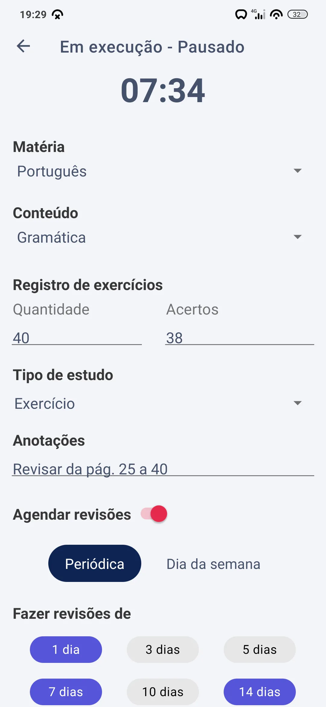 Aprovado - Controle de Estudos | Indus Appstore | Screenshot