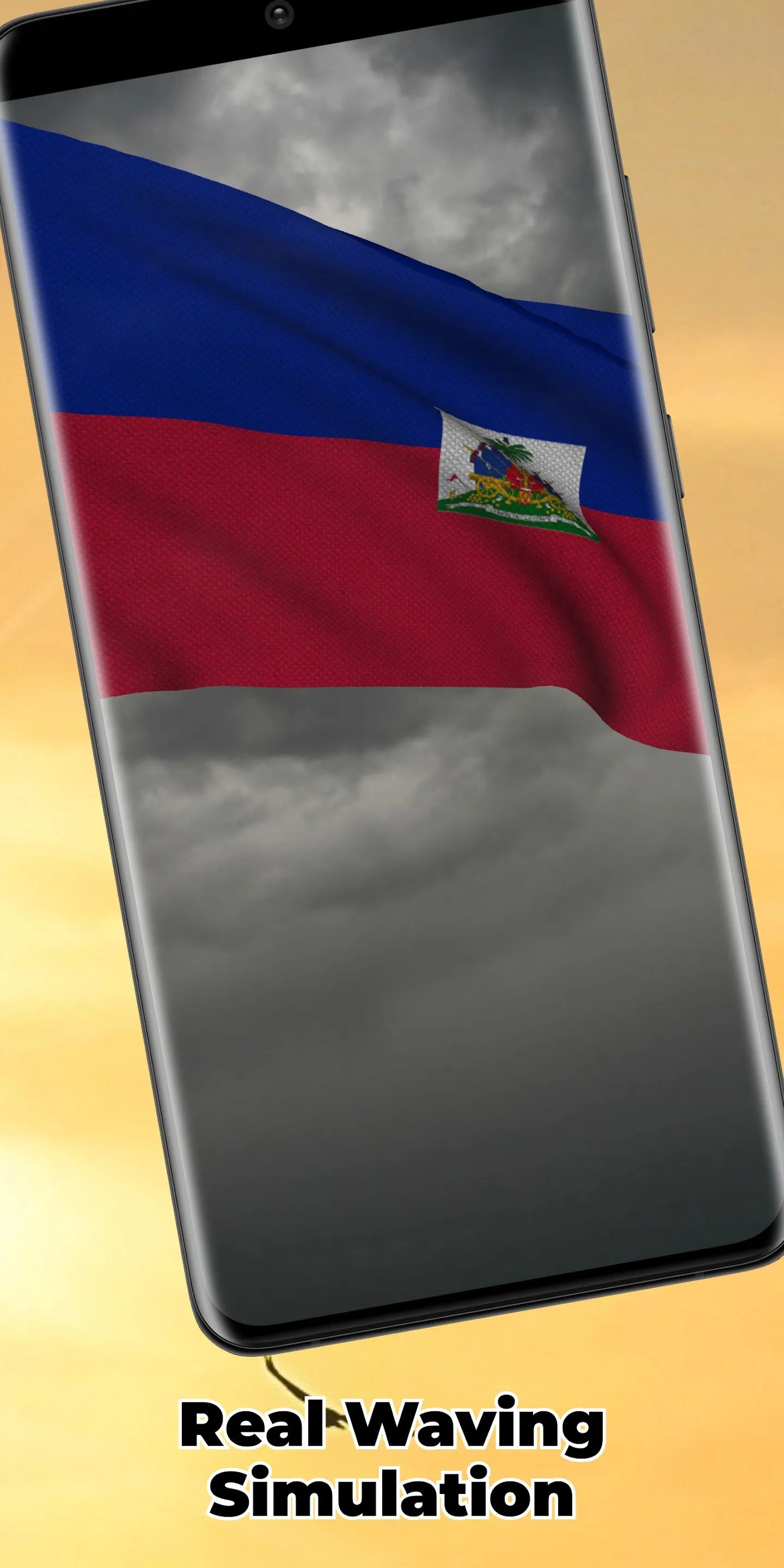 Haiti Flag Live Wallpaper | Indus Appstore | Screenshot