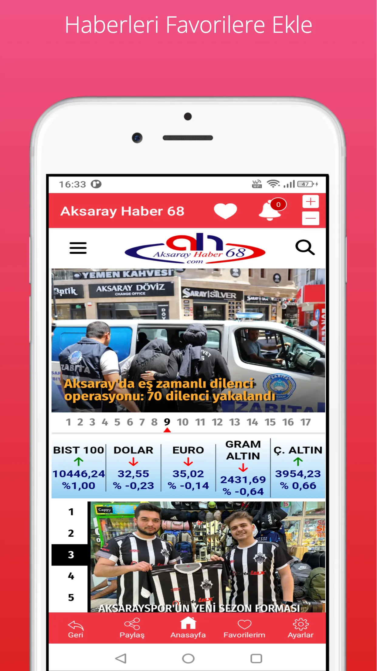 Aksaray Haber68 | Indus Appstore | Screenshot