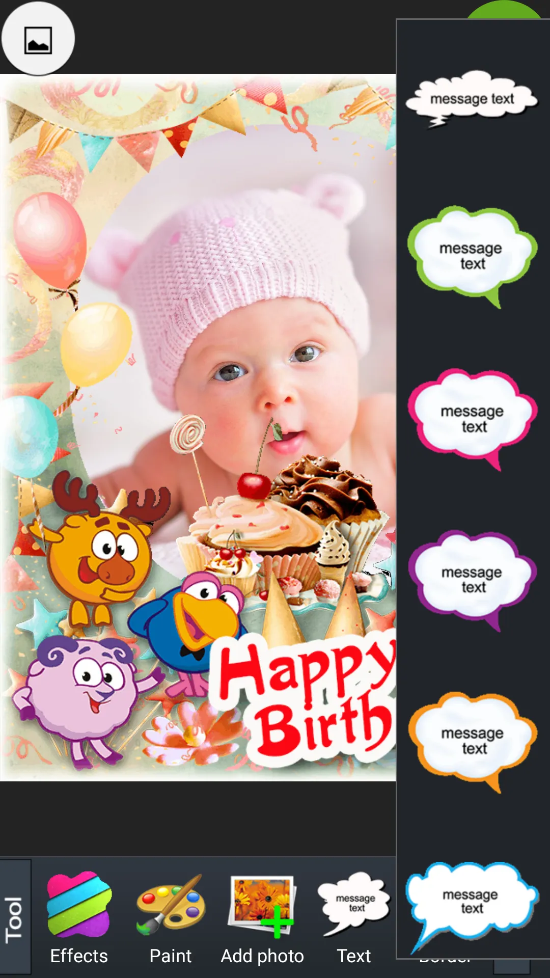 Baby Photo Frames | Indus Appstore | Screenshot