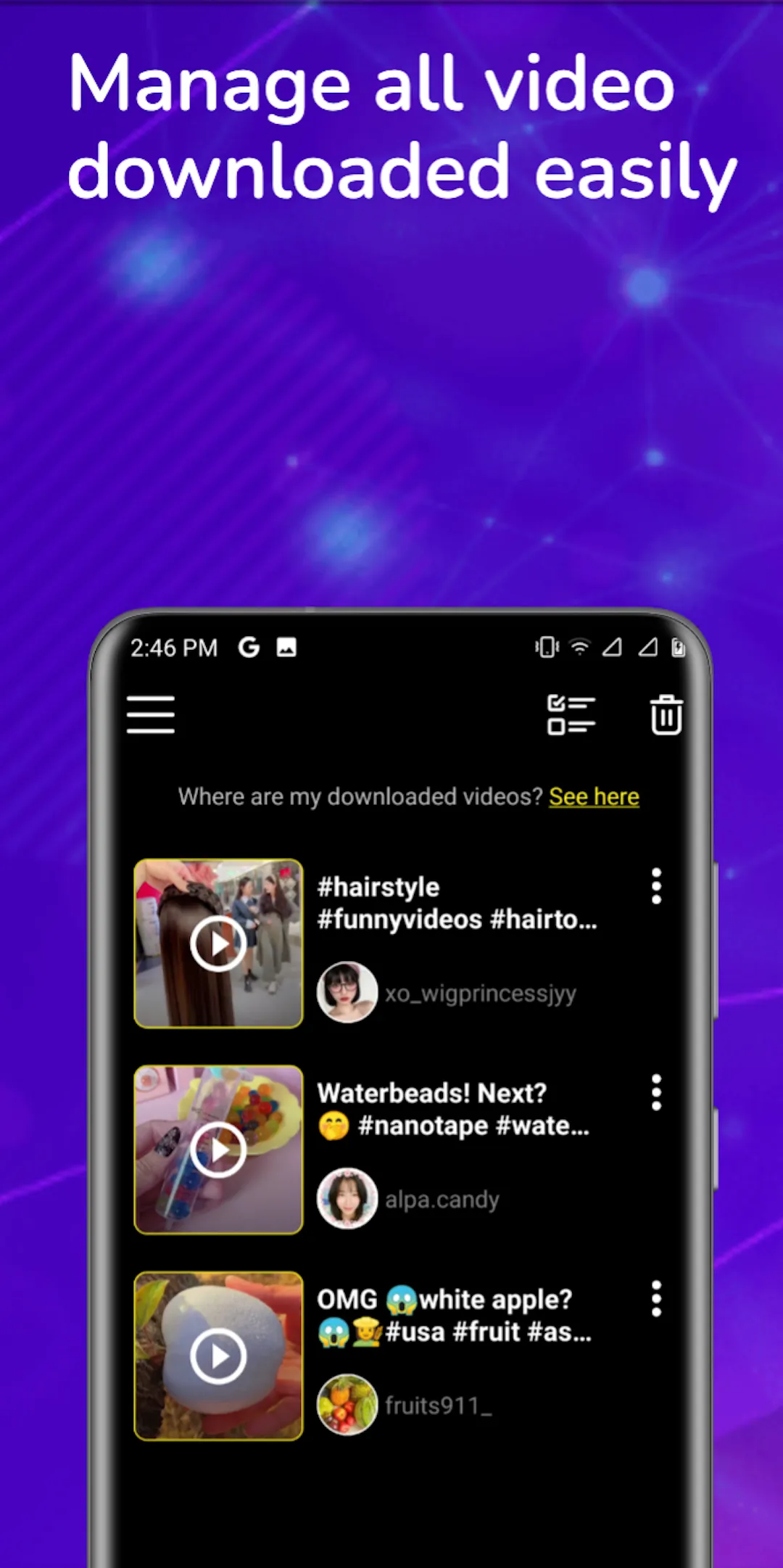 SnapTik Video Downloader | Indus Appstore | Screenshot