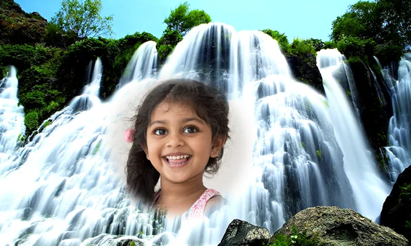 Waterfall Photo Frames | Indus Appstore | Screenshot