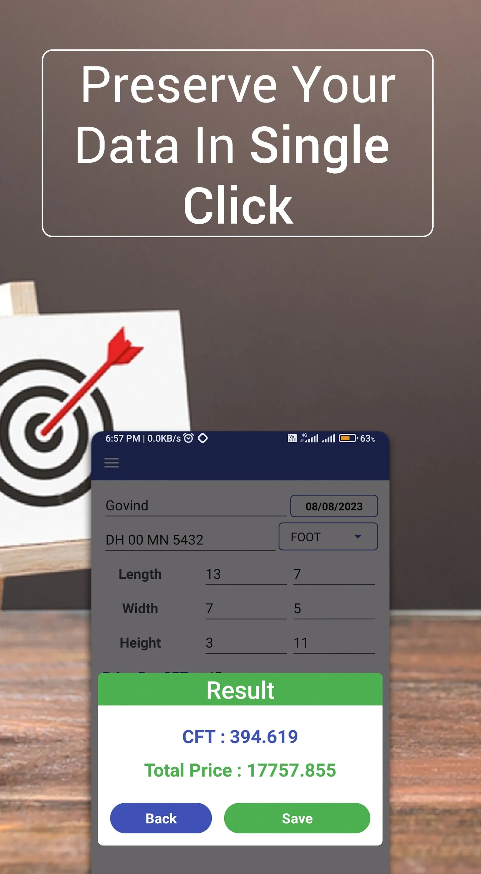 CFT Calculator | Indus Appstore | Screenshot