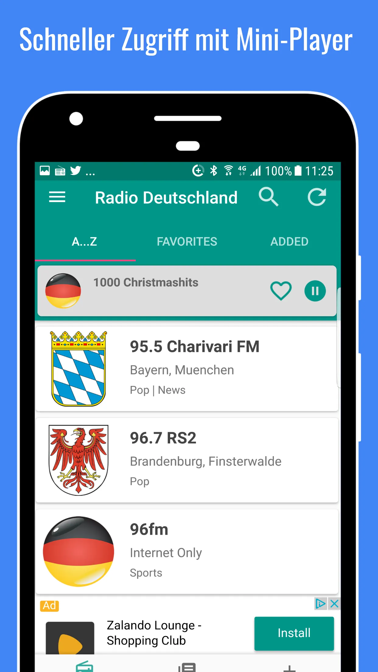 Radio Germany 2700+ Radios | Indus Appstore | Screenshot