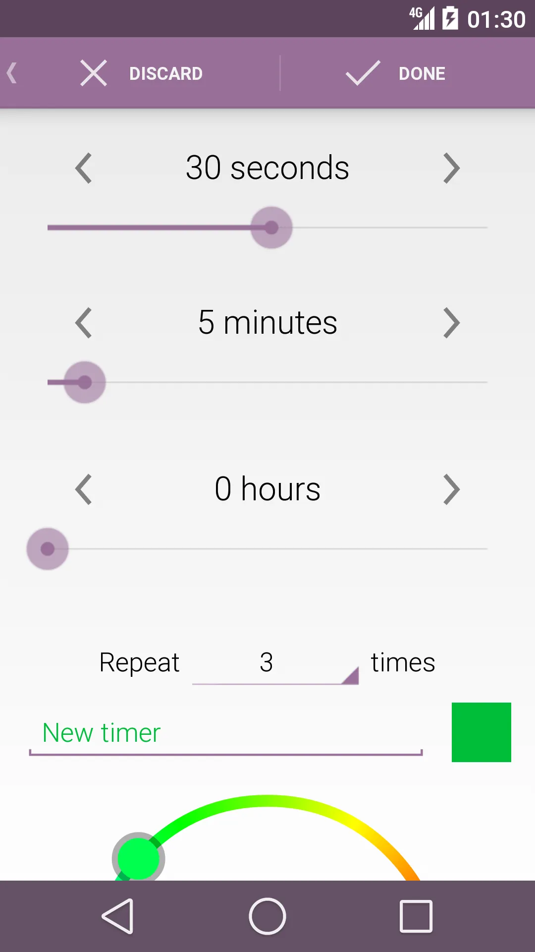 Yoga Timer | Indus Appstore | Screenshot