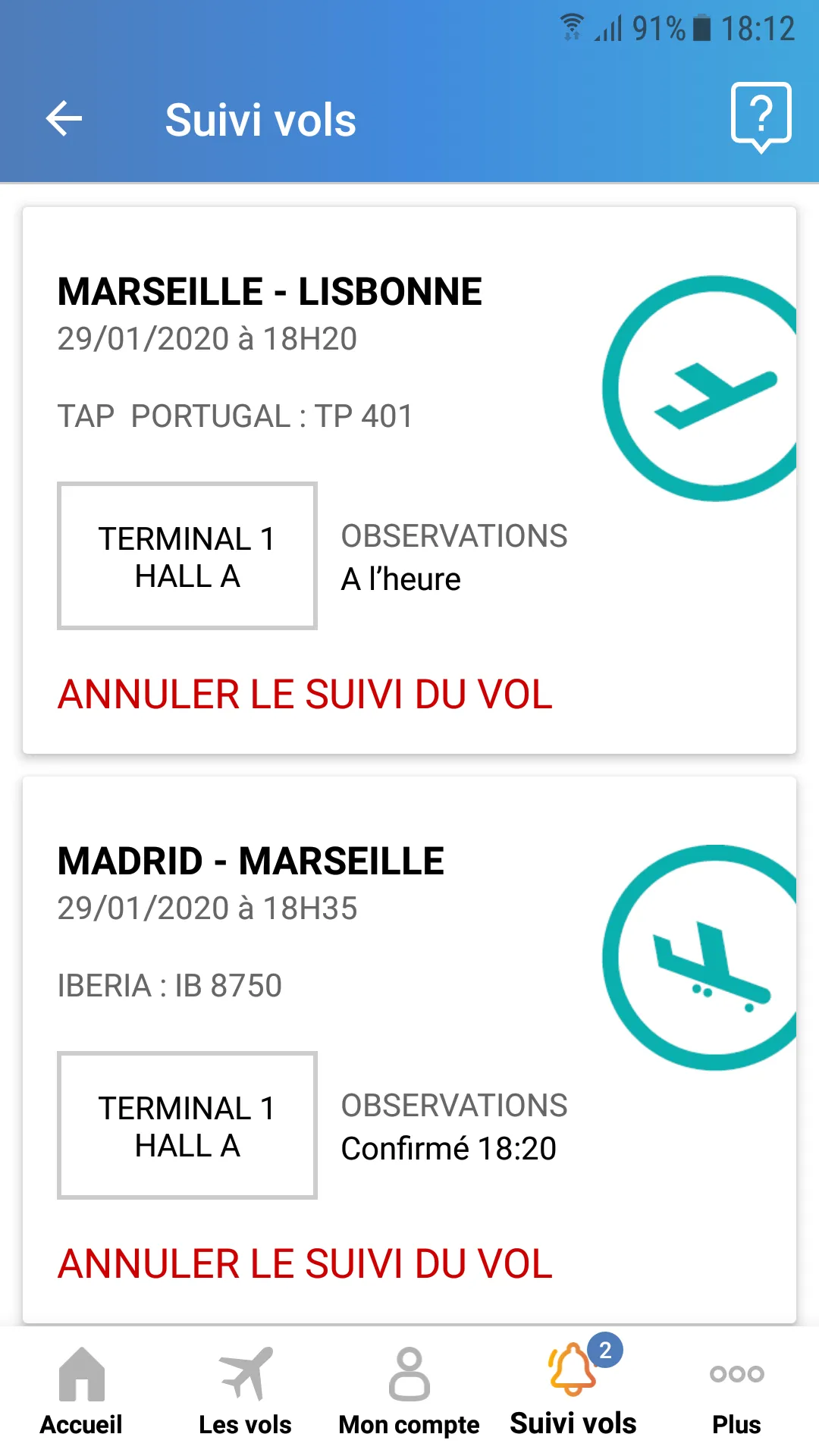 Aéroport Marseille Provence | Indus Appstore | Screenshot