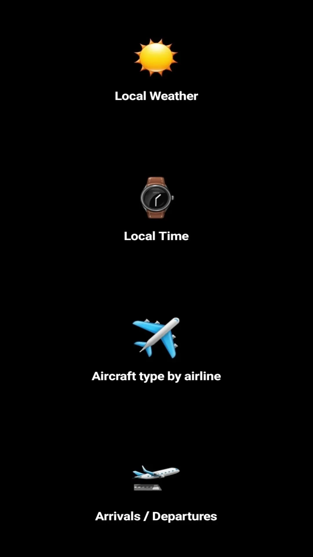 Worldwide Airport Information | Indus Appstore | Screenshot