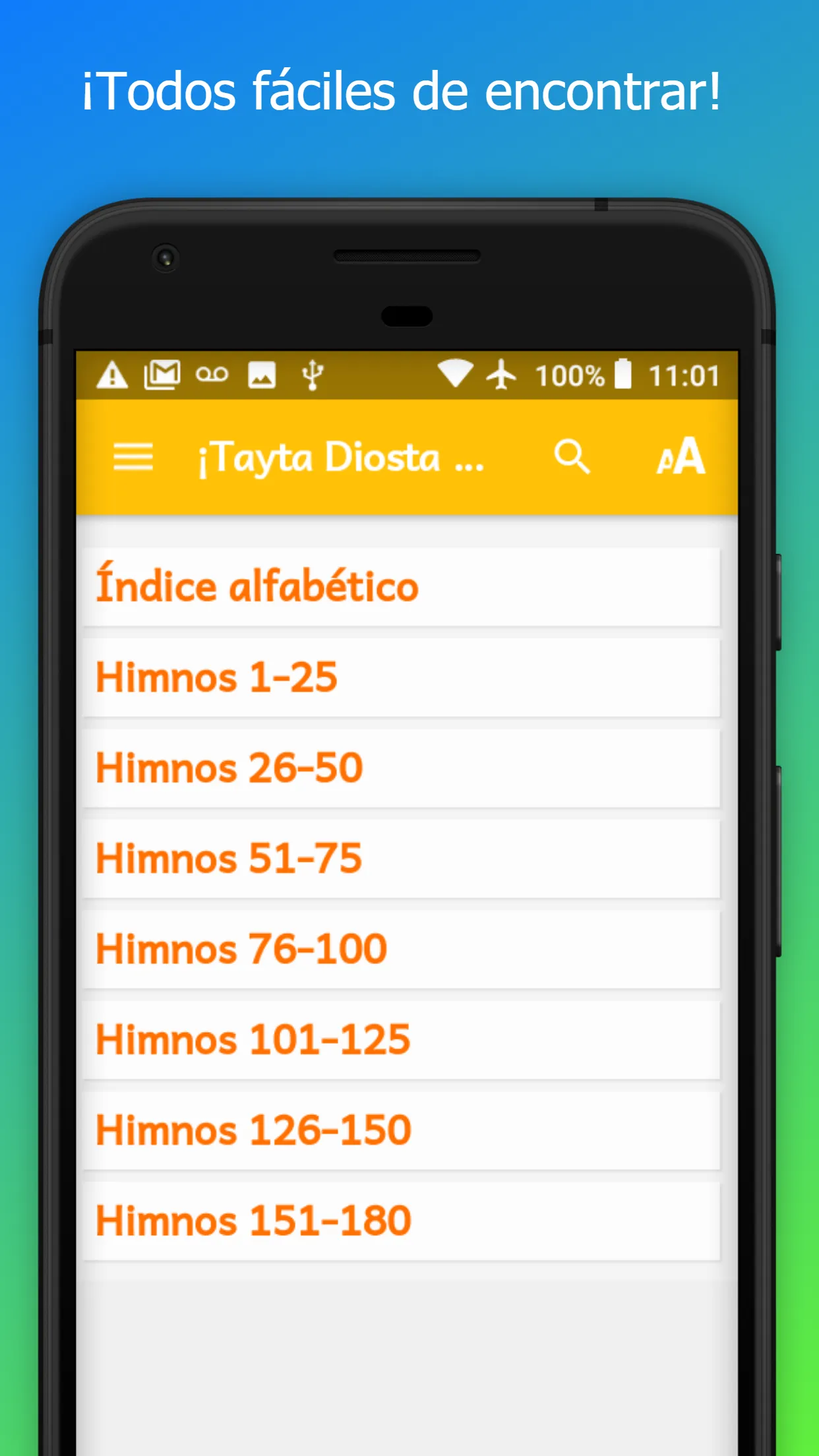 South Conchucos Hymnbook | Indus Appstore | Screenshot