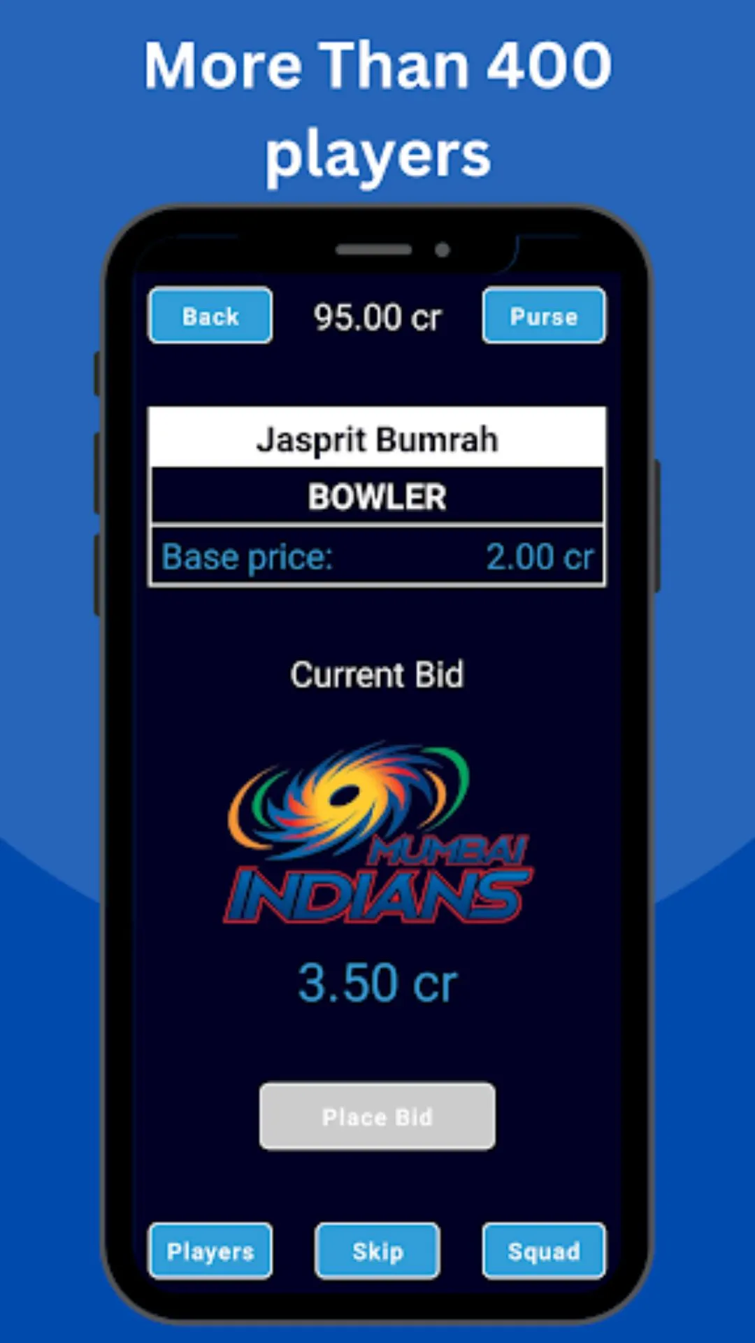 Auction League - Cricket Game | Indus Appstore | Screenshot