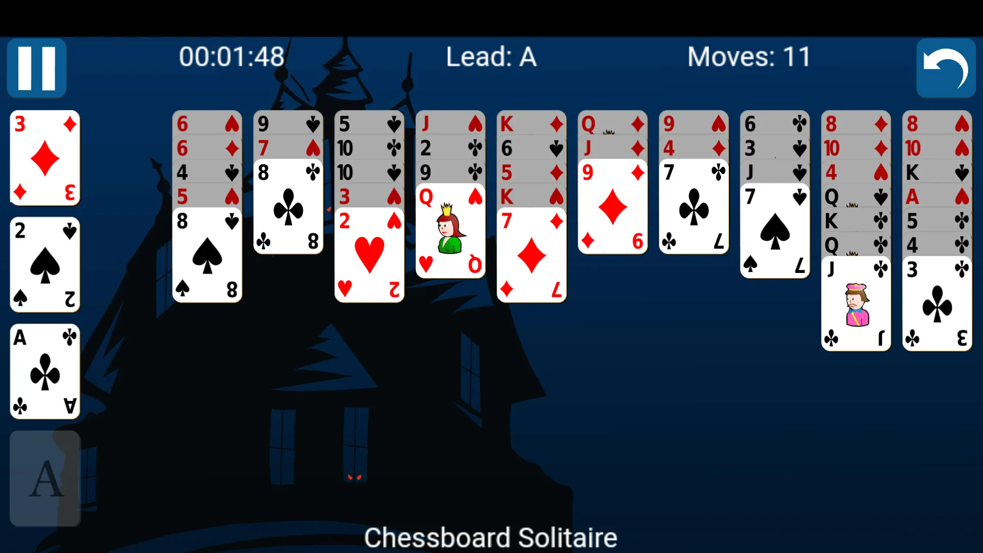 Beleaguered Castle Solitaire | Indus Appstore | Screenshot