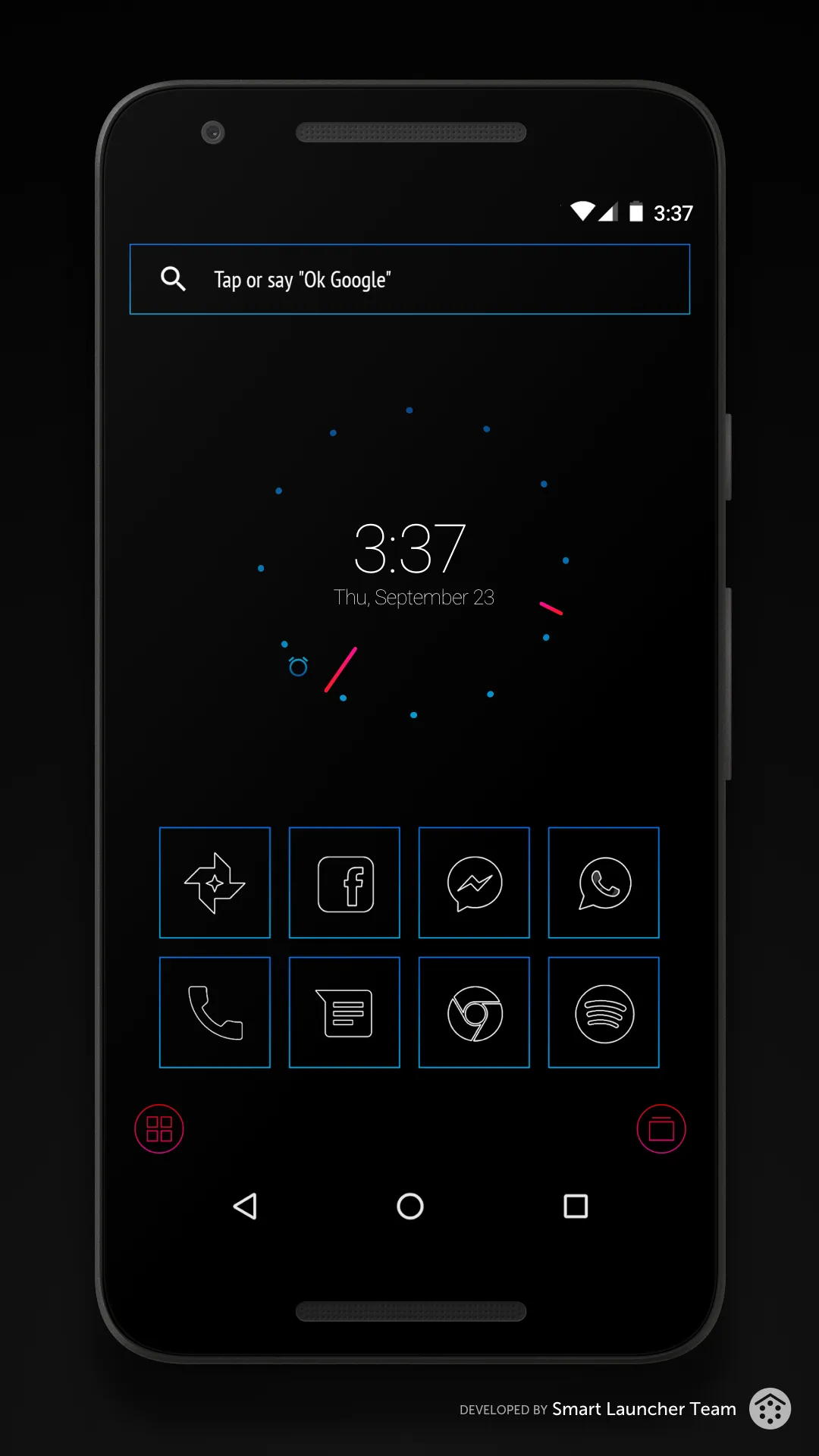 SLT Azure - Widget & Icon pack | Indus Appstore | Screenshot