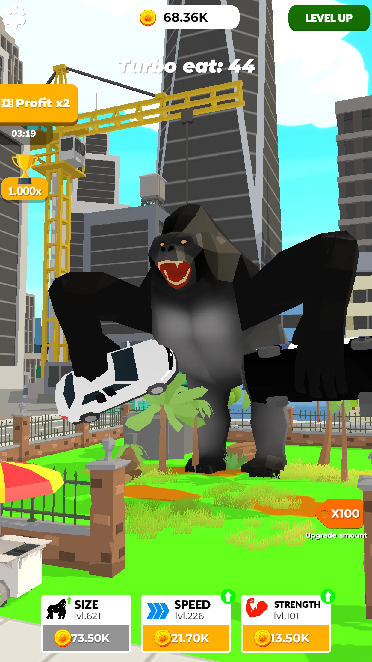 Idle Gorilla: Evolution Empire | Indus Appstore | Screenshot