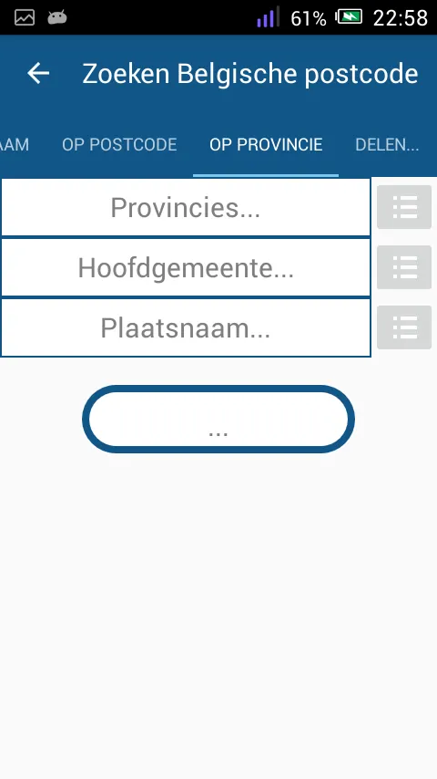 Postcode Belgische | Indus Appstore | Screenshot