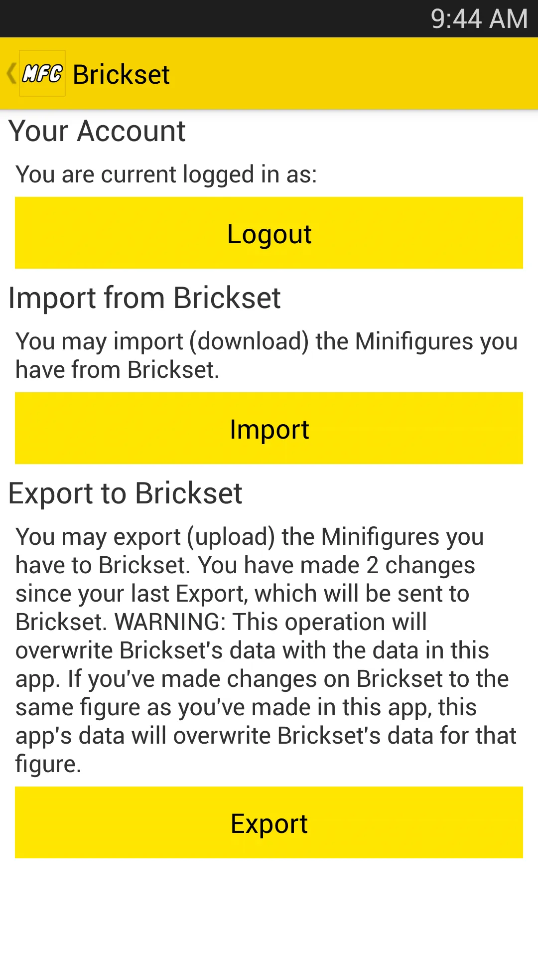 Minifig Collector for LEGO® | Indus Appstore | Screenshot