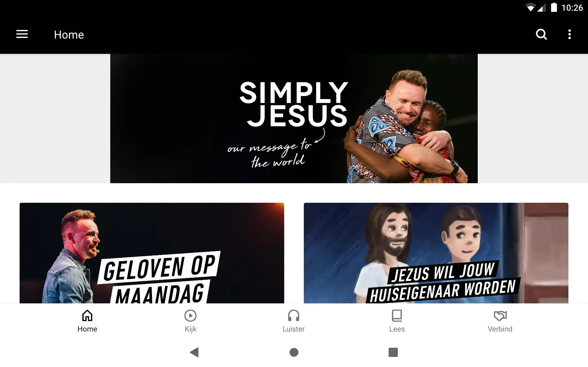 Simply Jesus | David de Vos | Indus Appstore | Screenshot