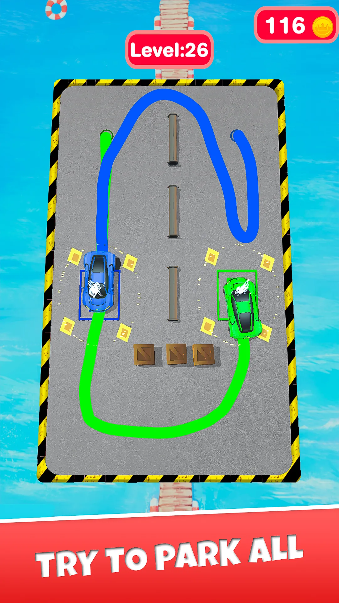 Car Parking Line Puzzle | Indus Appstore | Screenshot