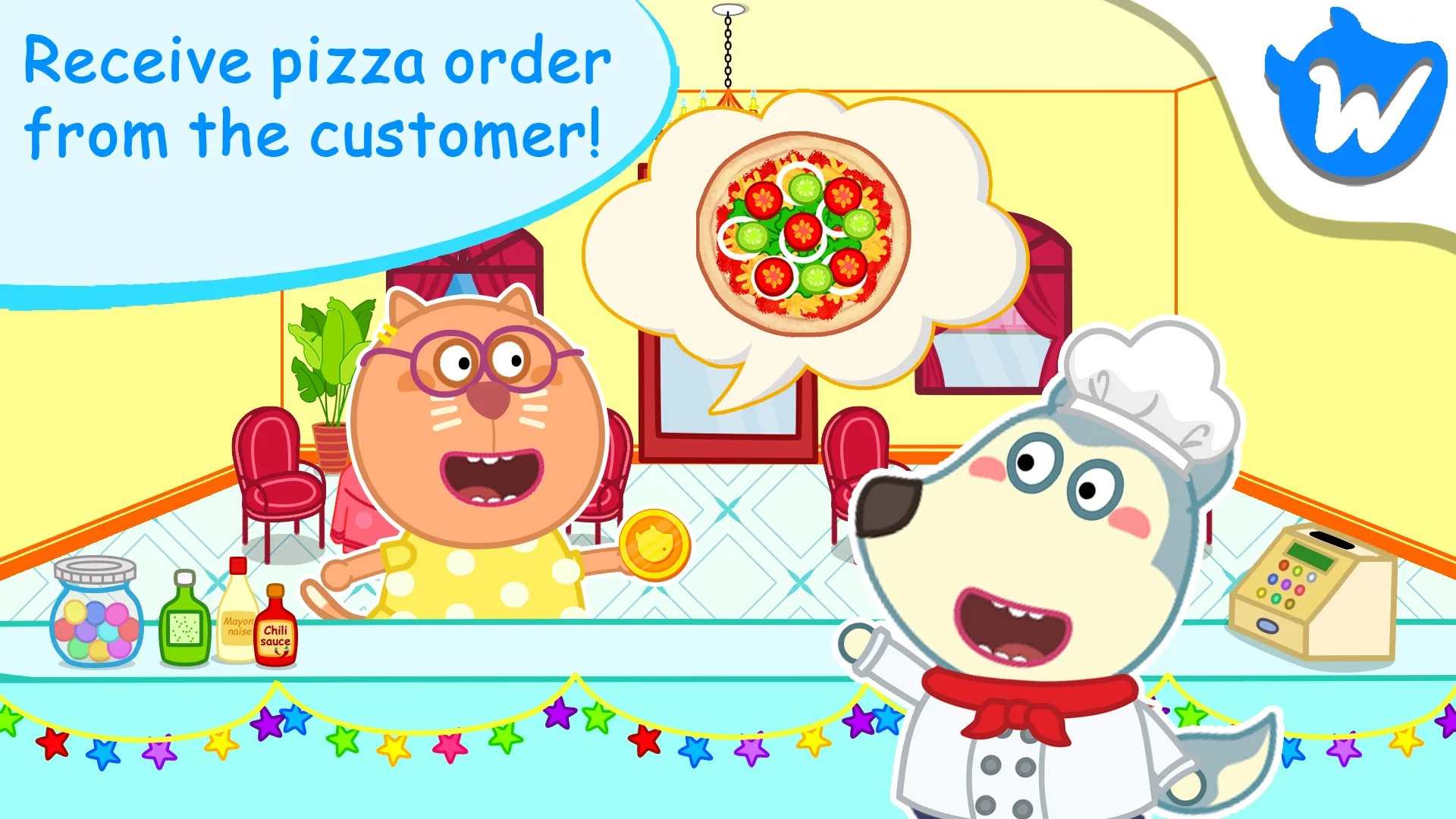 Wolfoo Pizza Shop, Great Pizza | Indus Appstore | Screenshot