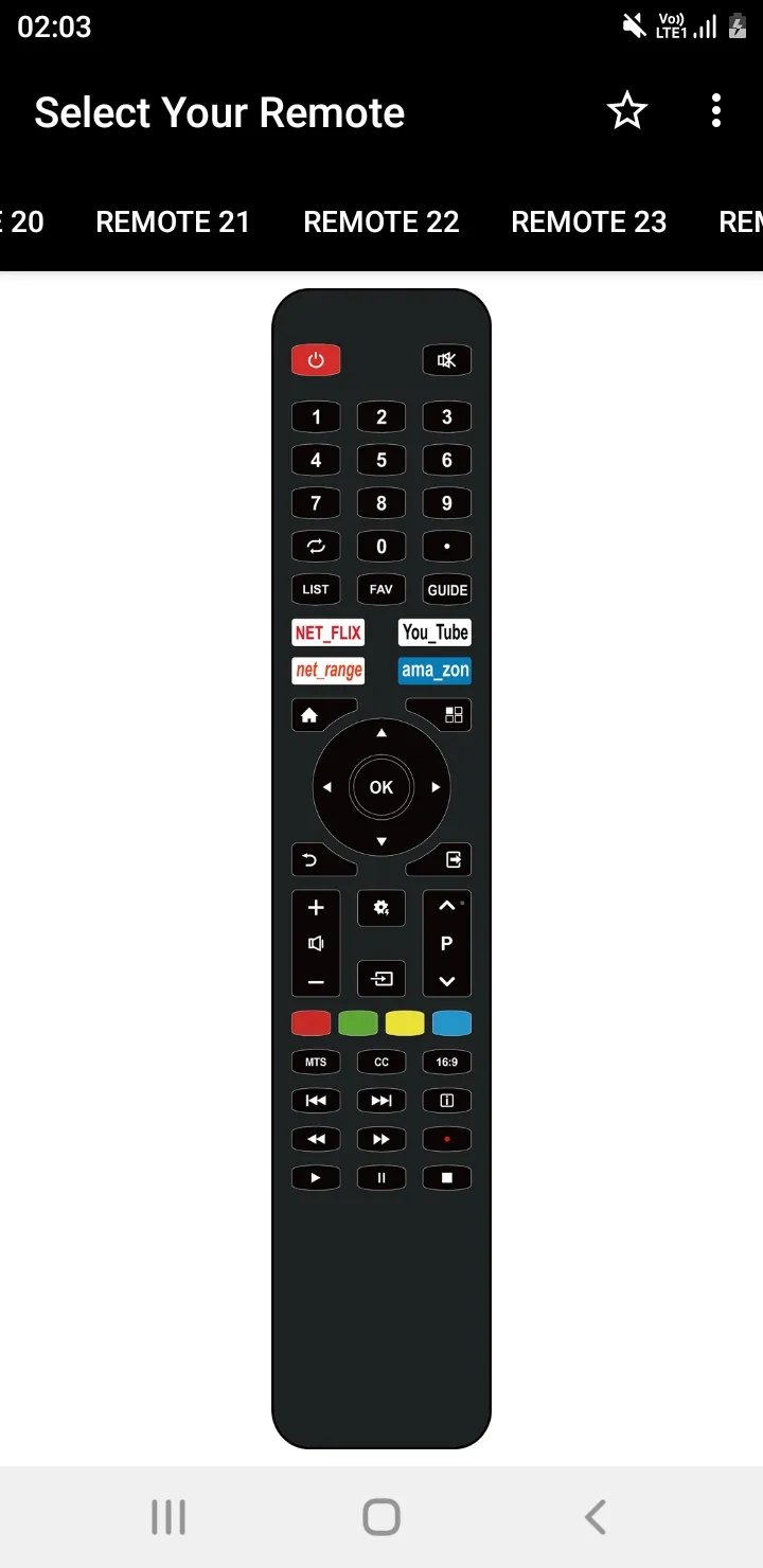 JVC TV Remote | Indus Appstore | Screenshot