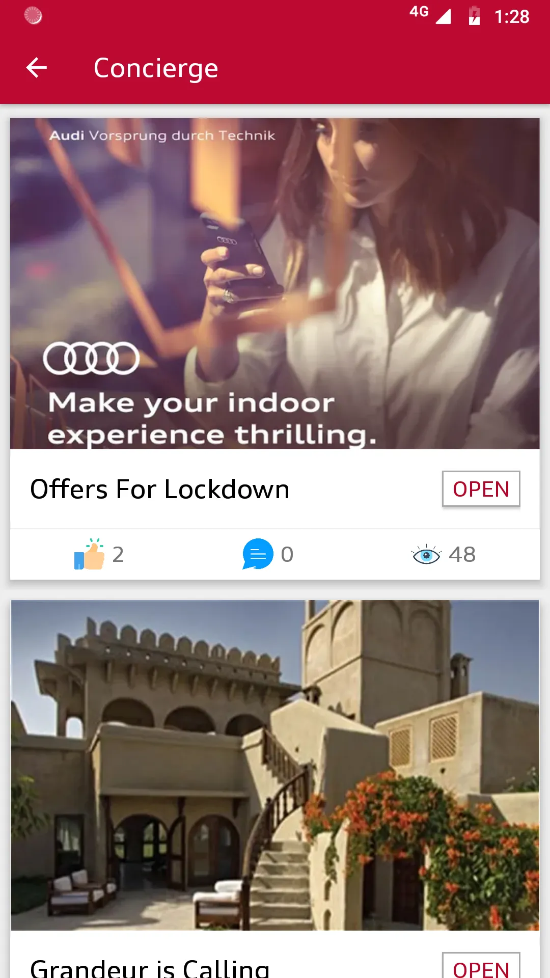 myAudi Connect - Audi India | Indus Appstore | Screenshot